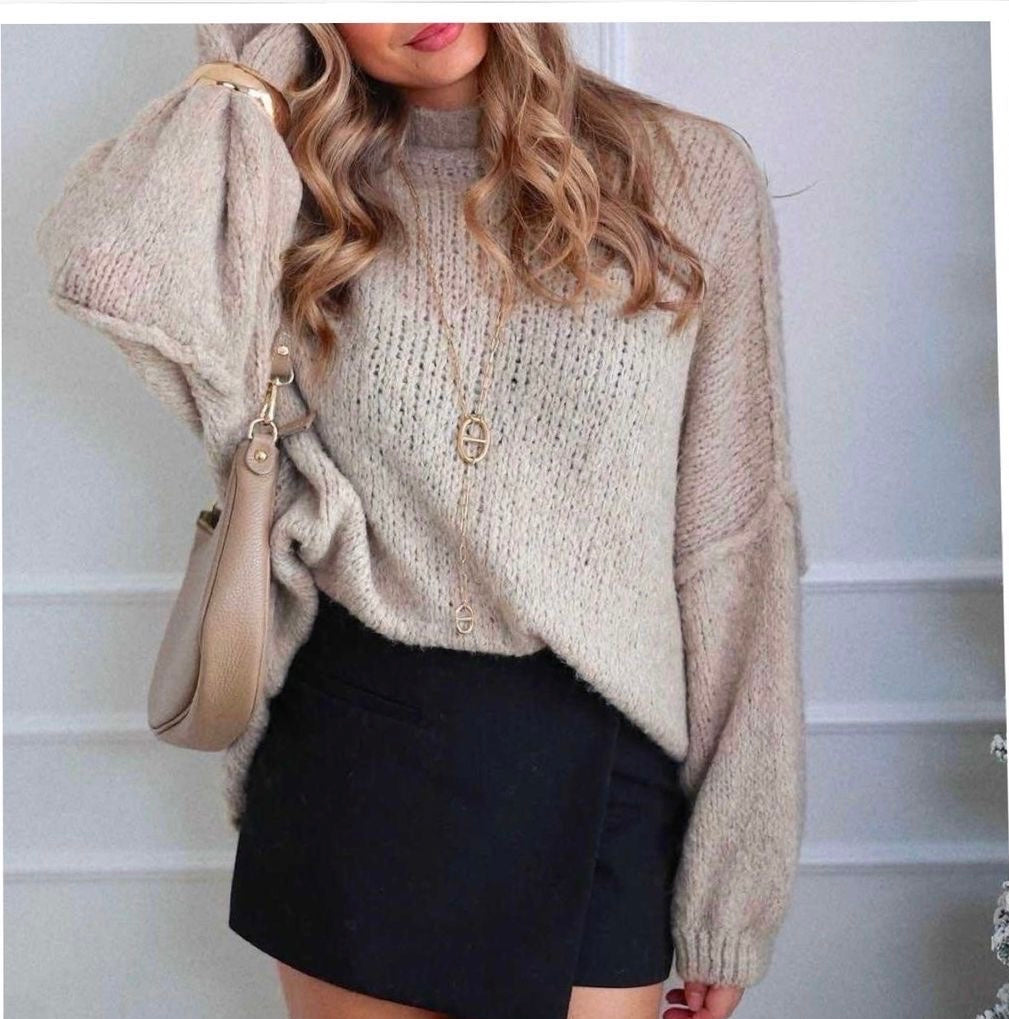 Soft Wool Sweater Oversize