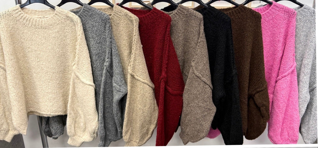 Soft Wool Sweater Oversize